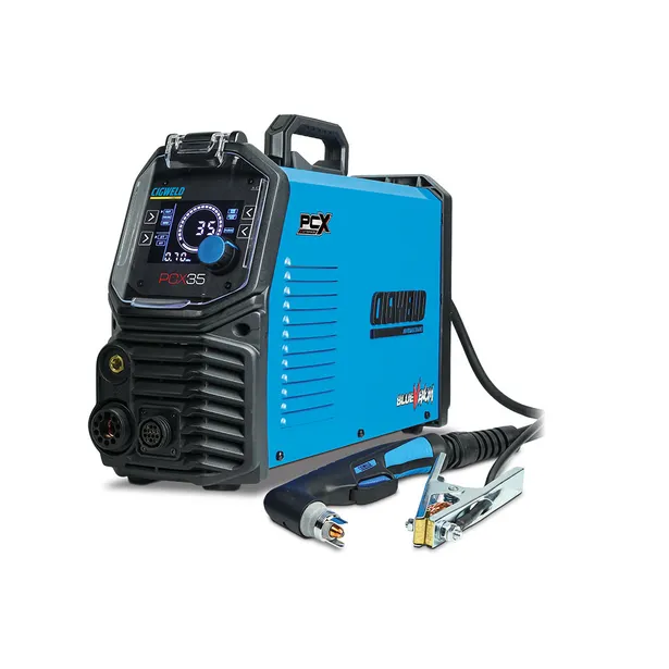 CIGWELD BlueVENOM 35A Plasma Cutter 10A PCX35 | Portable 240V Plasma Cutting Machine - 5 Year Warranty